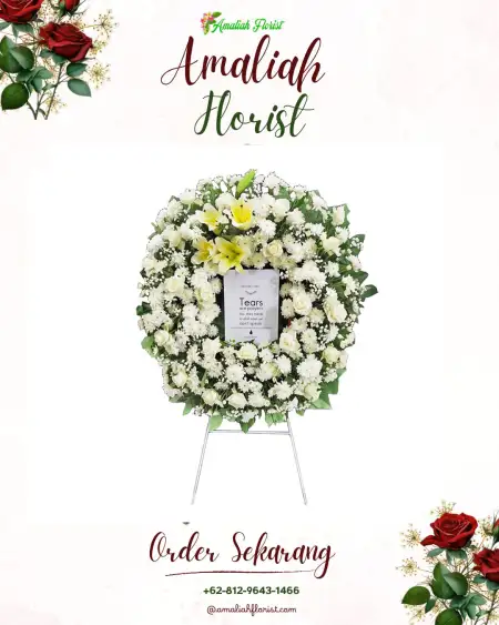 Krans Bunga Duka Barepan